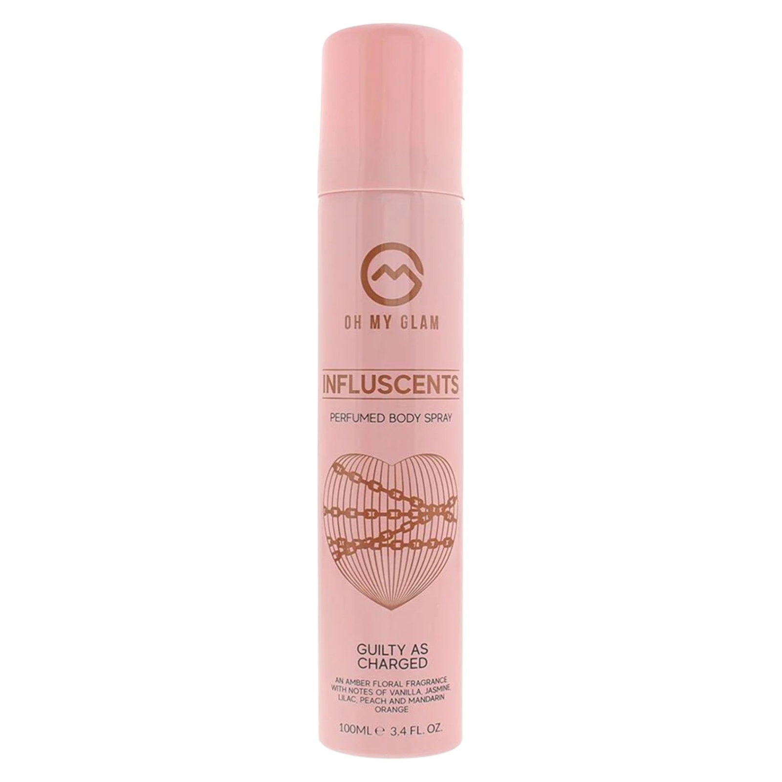 Oh My Glam, Influscents Guilty As Charged, Body Spray, 100 ml