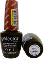 Opi, Gel Color, Semi-Permanent Nail Polish, GC A45, Brisbane Bronze, 15 ml
