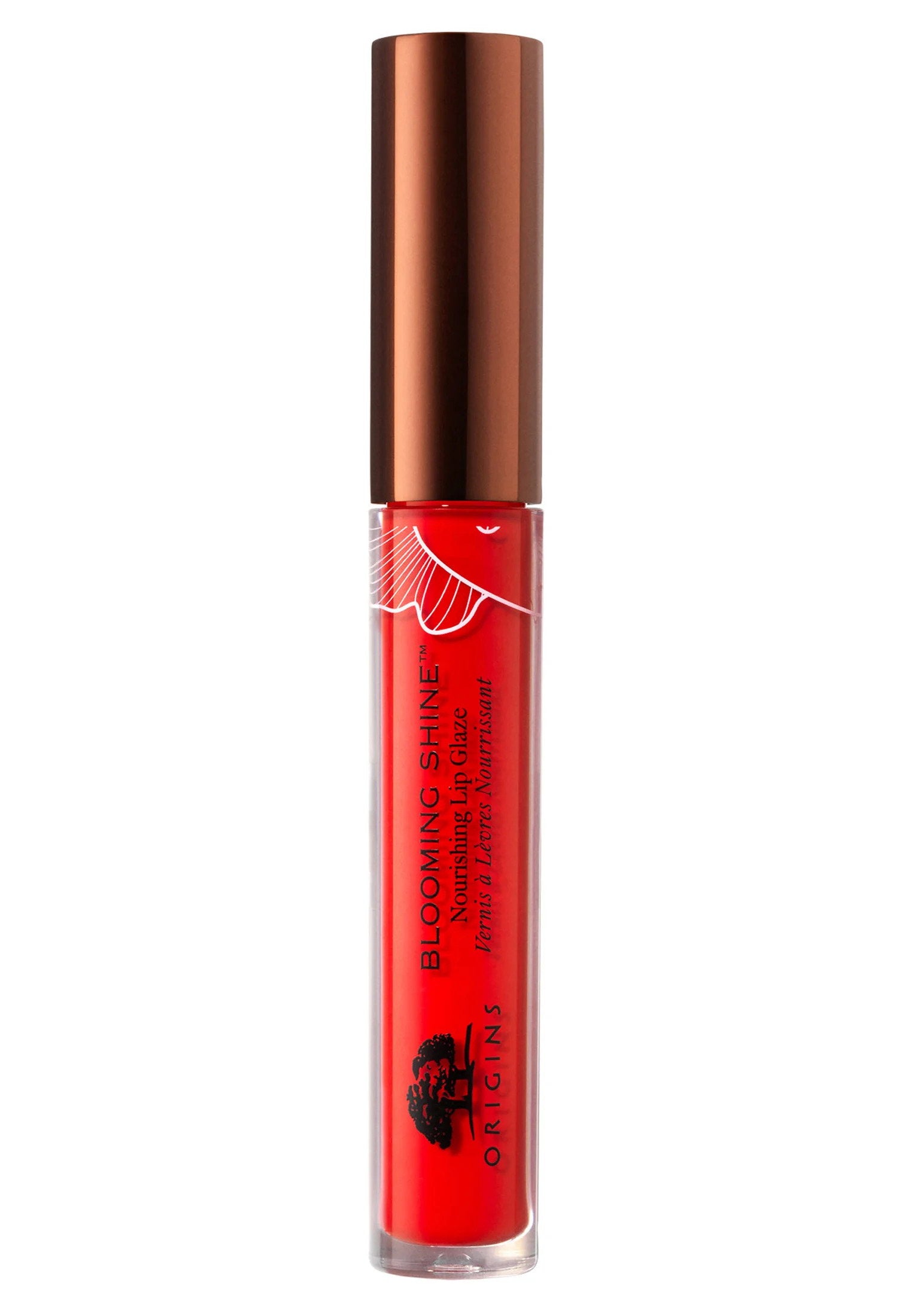 Origins, Blooming Shine, Lip Gloss, 06, Petal Punch, 2.6 ml