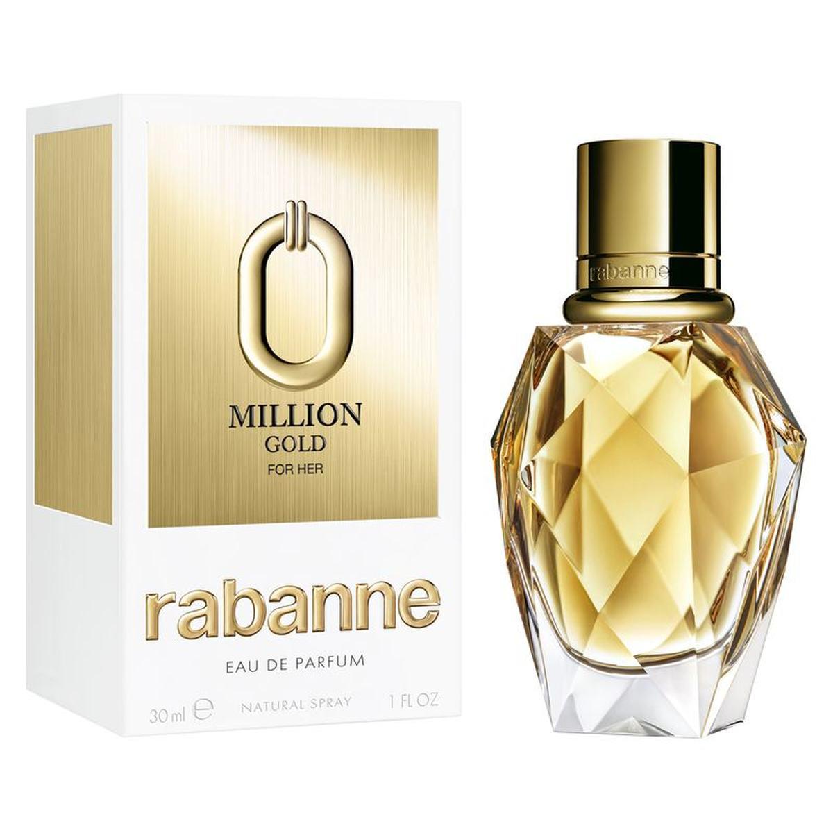 Paco Rabanne, Million Gold, Eau De Parfum, For Women, 30 ml
