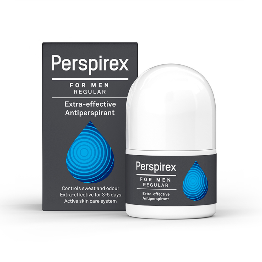 Perspirex, Men Regular, Antiperspirant, Deodorant Roll-On, For Men, 20 ml