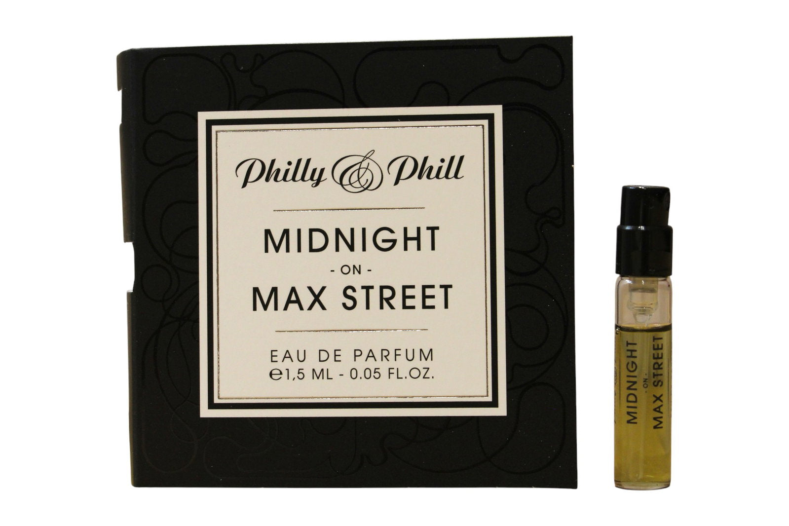 Philly & Phill, Midnight on Maxstreet, Eau De Parfum, Unisex, 1.5 ml *Vial