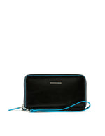 Piquadro, Blue Square Men's Wallets