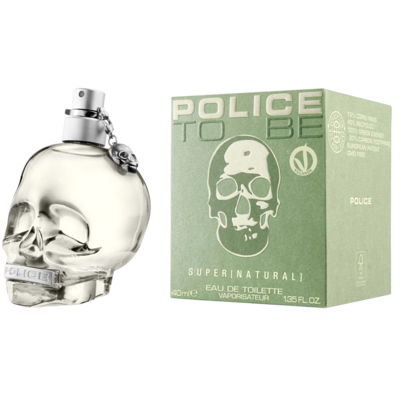 Police, To Be Super Natural, Eau De Toilette, For Men, 40 ml