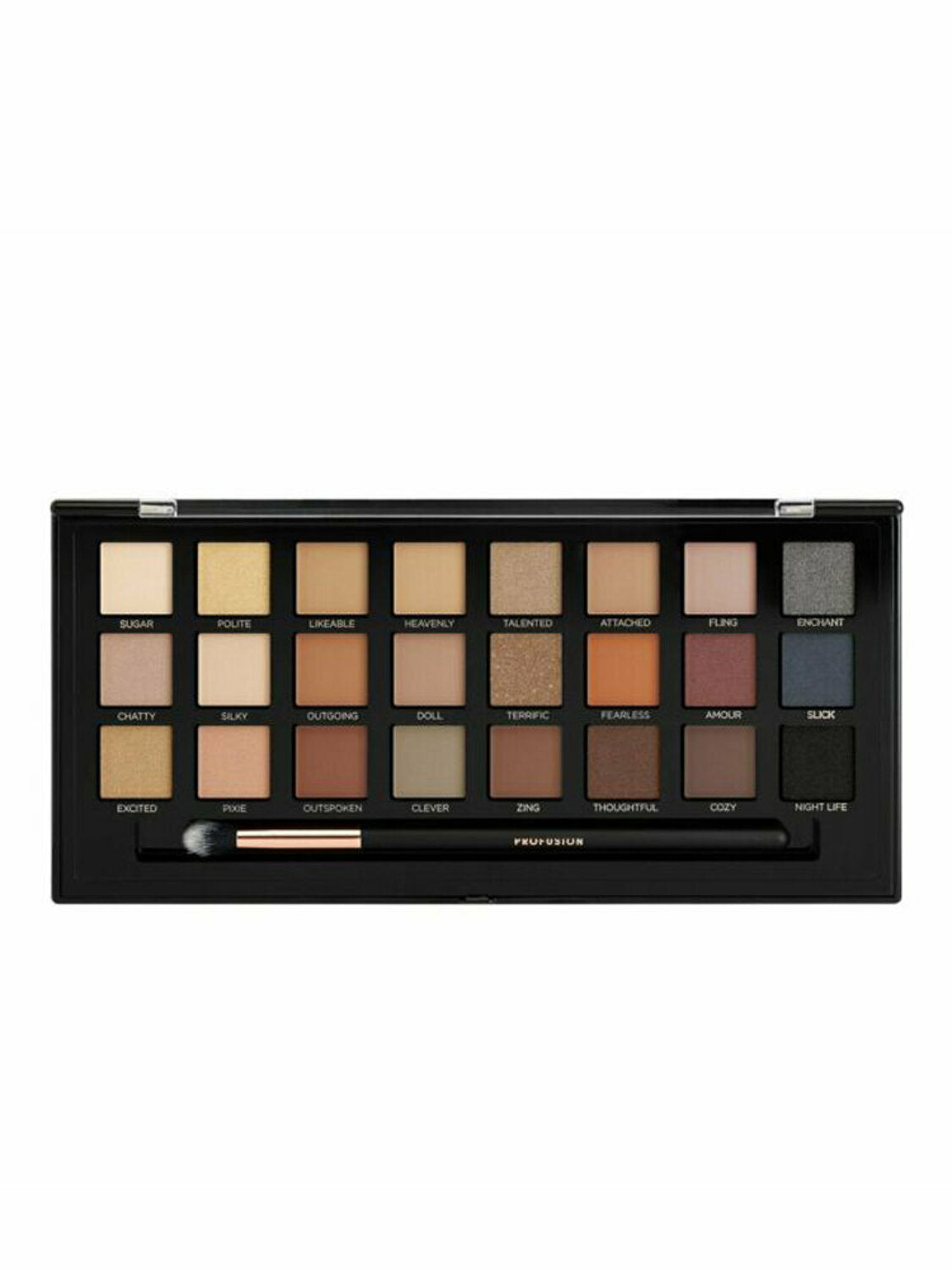 Profusion, Profusion, Eyeshadow Palette, Naturals, 24 Shades