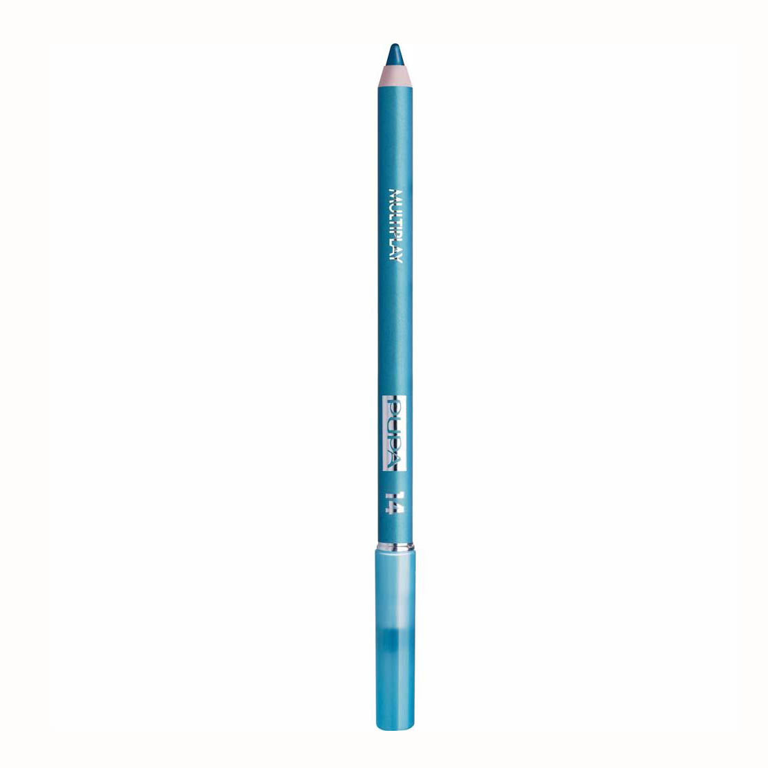 Pupa, Multiplay, Double-Ended, Eyeshadow & Kajal Eyeliner 2-In-1, 14, Water Green, 1.2 g *Tester