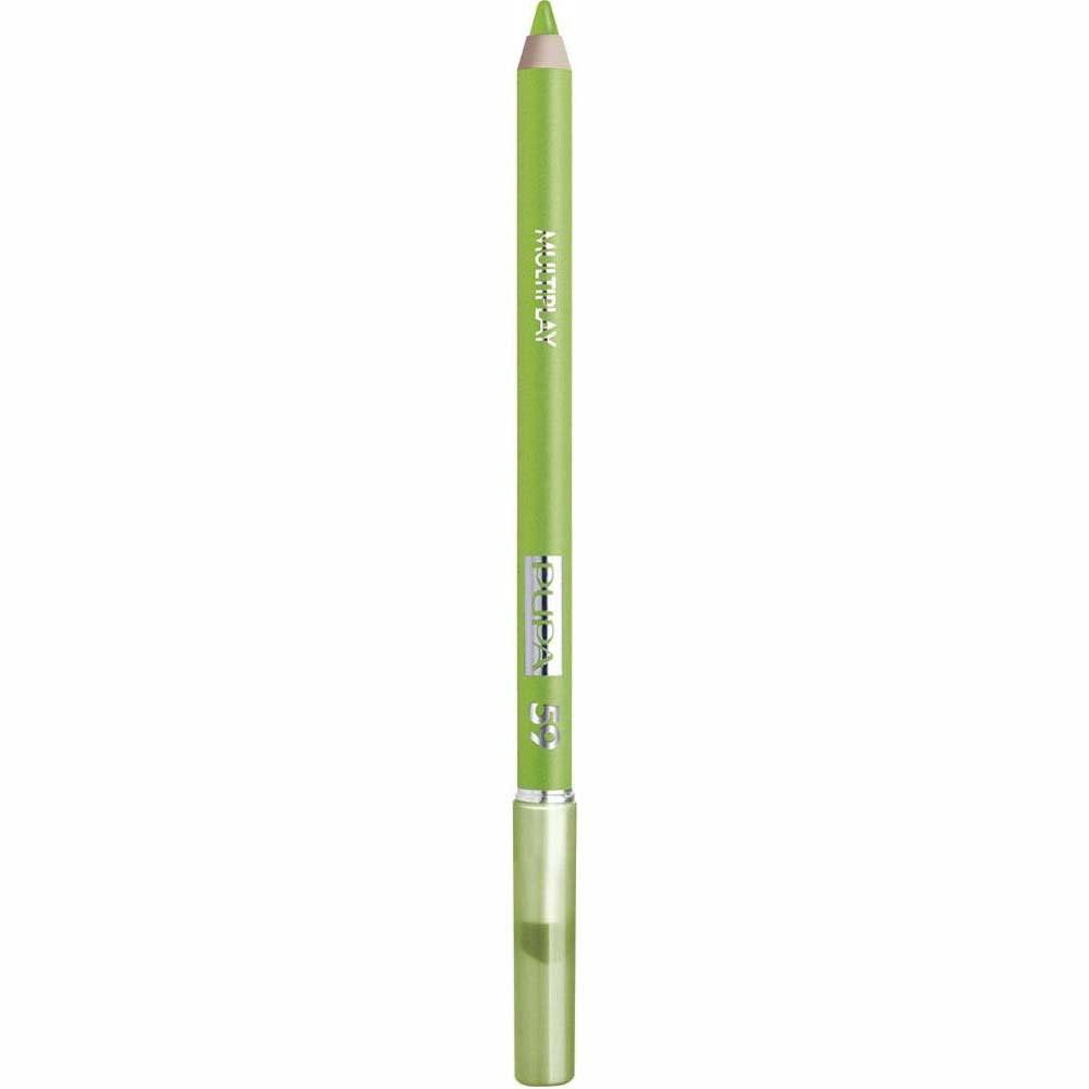 Pupa, Multiplay, Double-Ended, Eyeshadow & Kajal Eyeliner 2-In-1, 57, Petrol Blue, 1.2 g *Tester