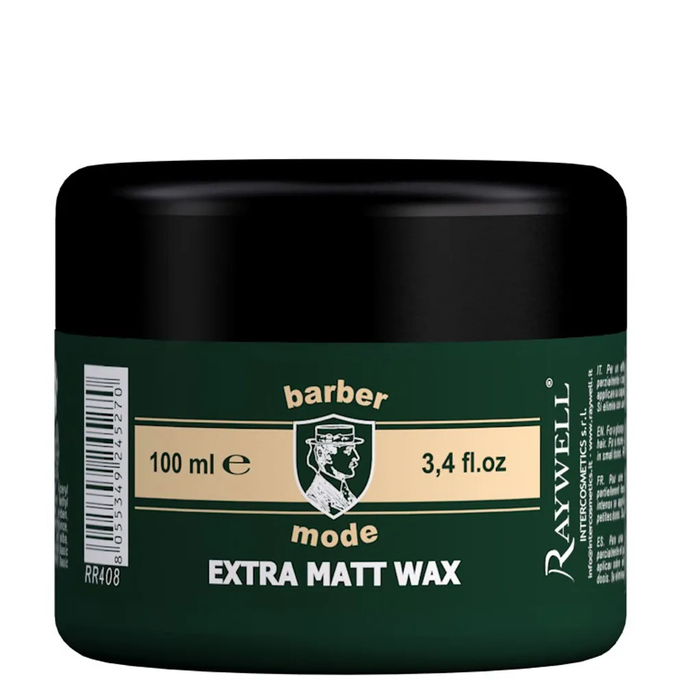 Raywell, Barber Mode, Hair Styling Wax, Matte Finish, 100 ml