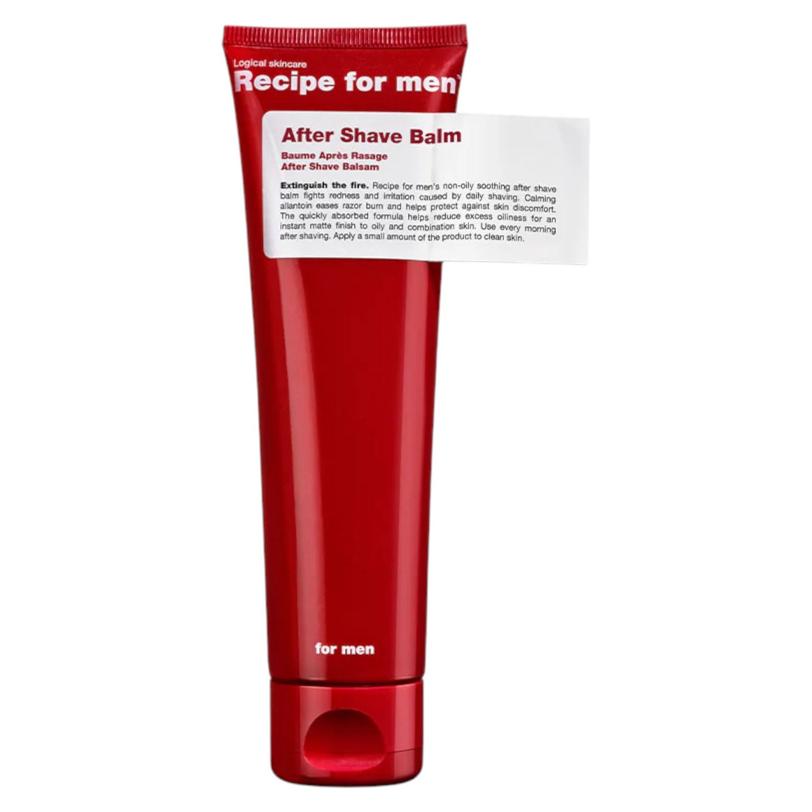 Recipe For Men, After-Shave Balm, Calming and Soothing, After-Shave Balm, 100 ml