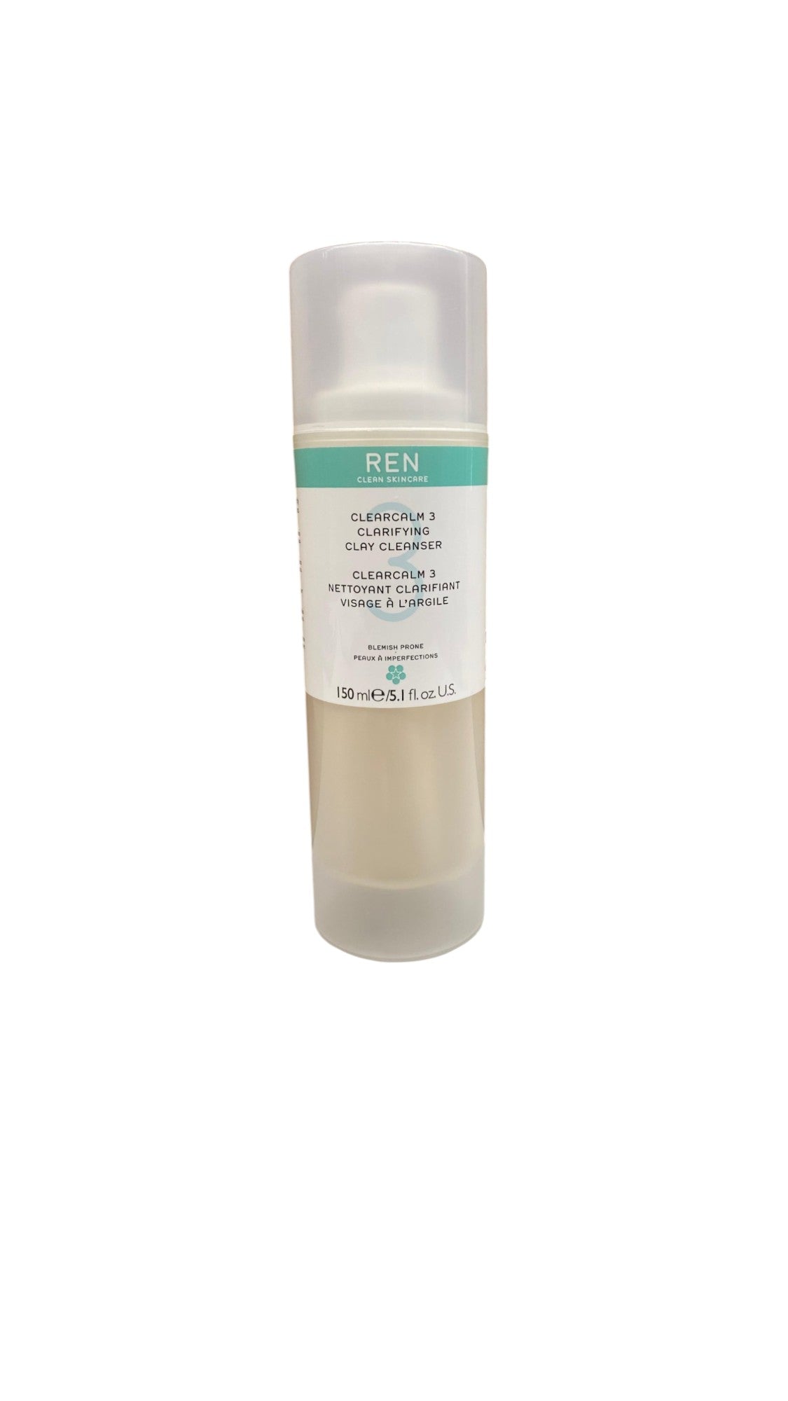Ren, Clarifying, Calming, Cleansing Gel, For Face, 150 ml *Tester