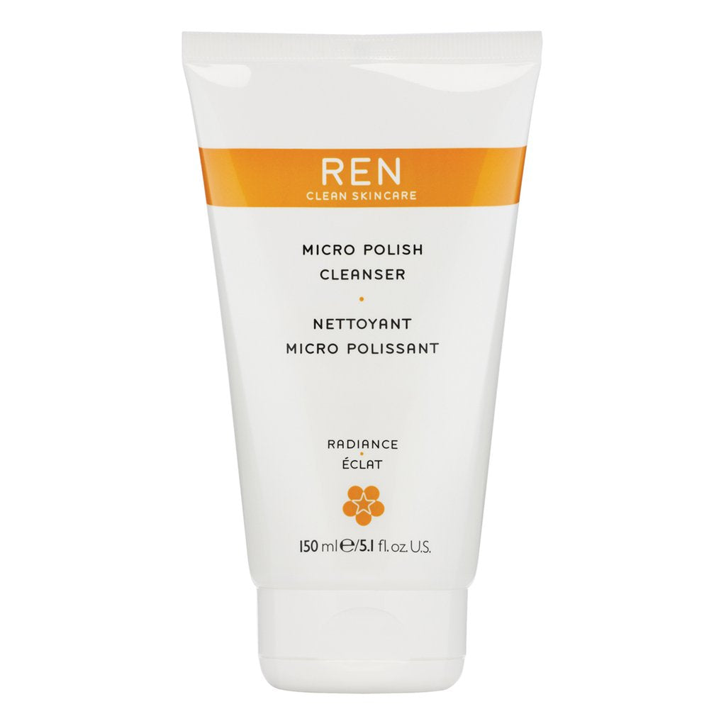 Ren, Micro Polish, Shinning, Cleansing Gel, For Face, 150 ml *Tester
