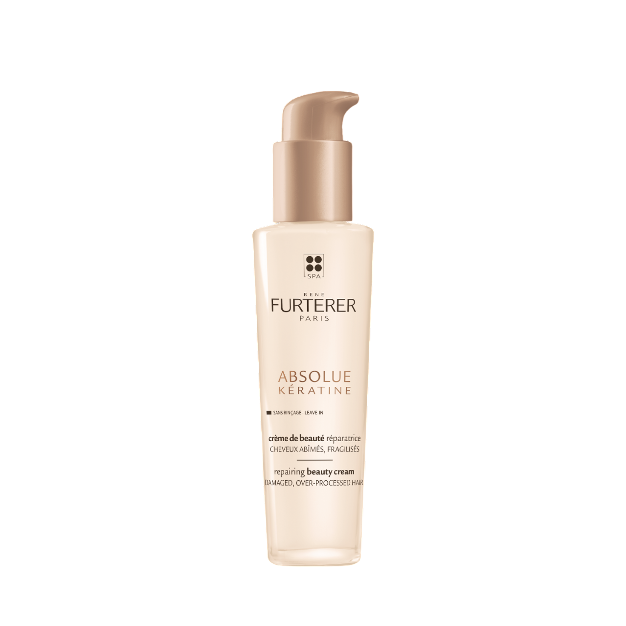 Rene Furterer, Absolue Keratine, Natural, Hair Leave-In Cream Treatment, Repairing, 100 ml