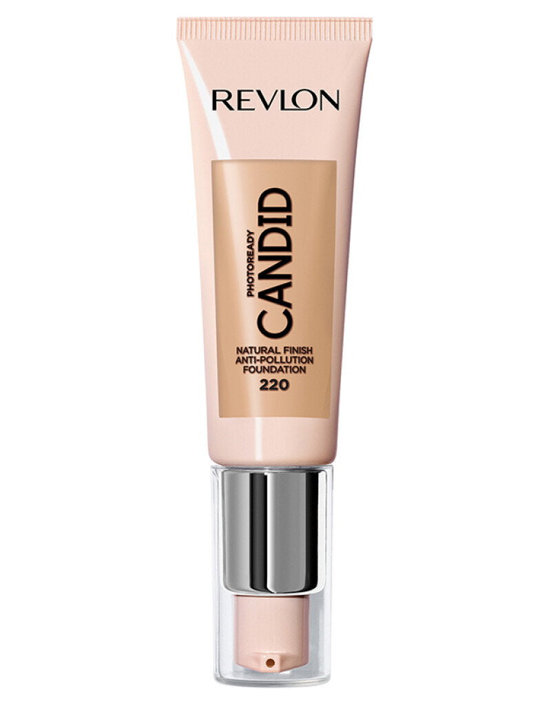 Revlon, Candid, Anti-Pollution, Liquid Foundation, 220, Sand Beige, 22 ml