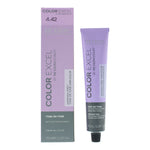 Revlon, Color Excel, Free Of Parabens, Semi-Permanent Hair Dye, 4.42 Medium Chestnut Iridescent Brown, 70 ml