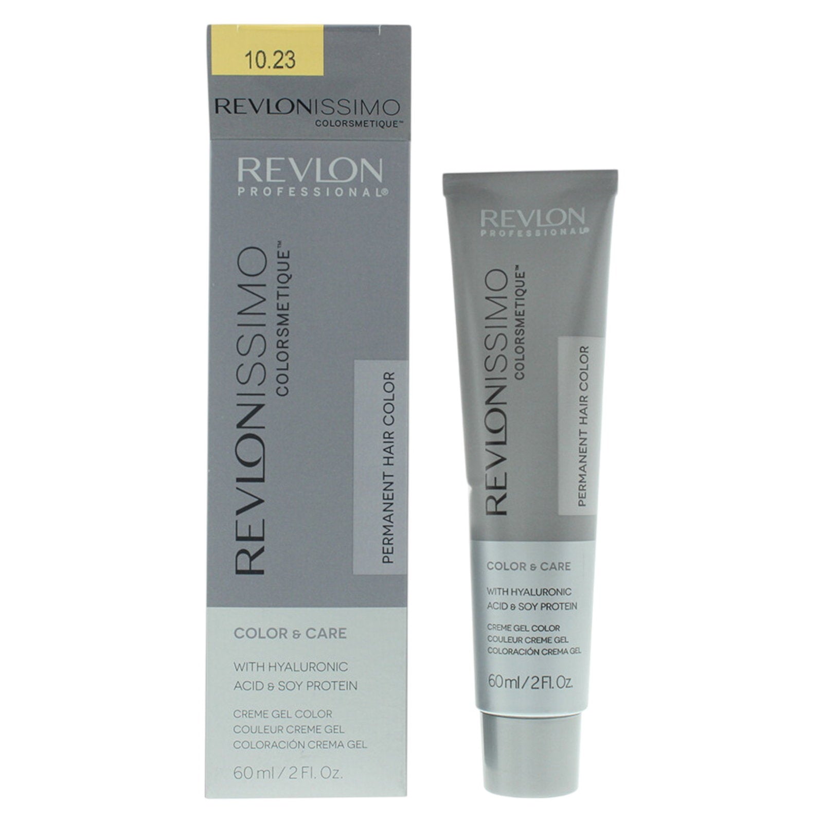 Revlon, Colorsmetique, Permanent Hair Dye, 10.23 Pale Pearly Beige Blonde, 60 ml