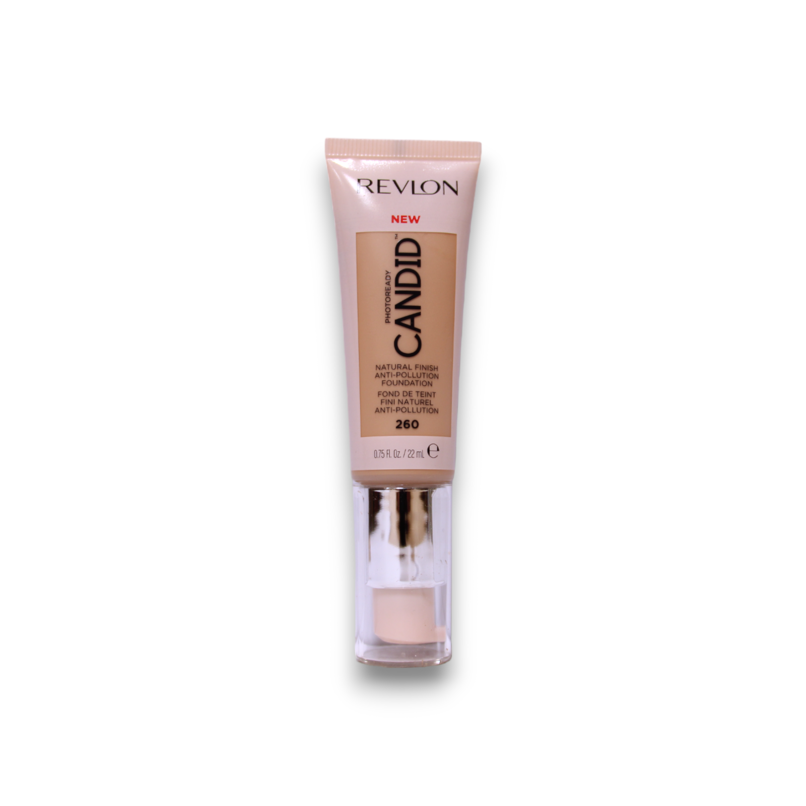 Revlon, PhotoReady Candid, Natural Finish, Cream Foundation, 260, Chai, 22 ml