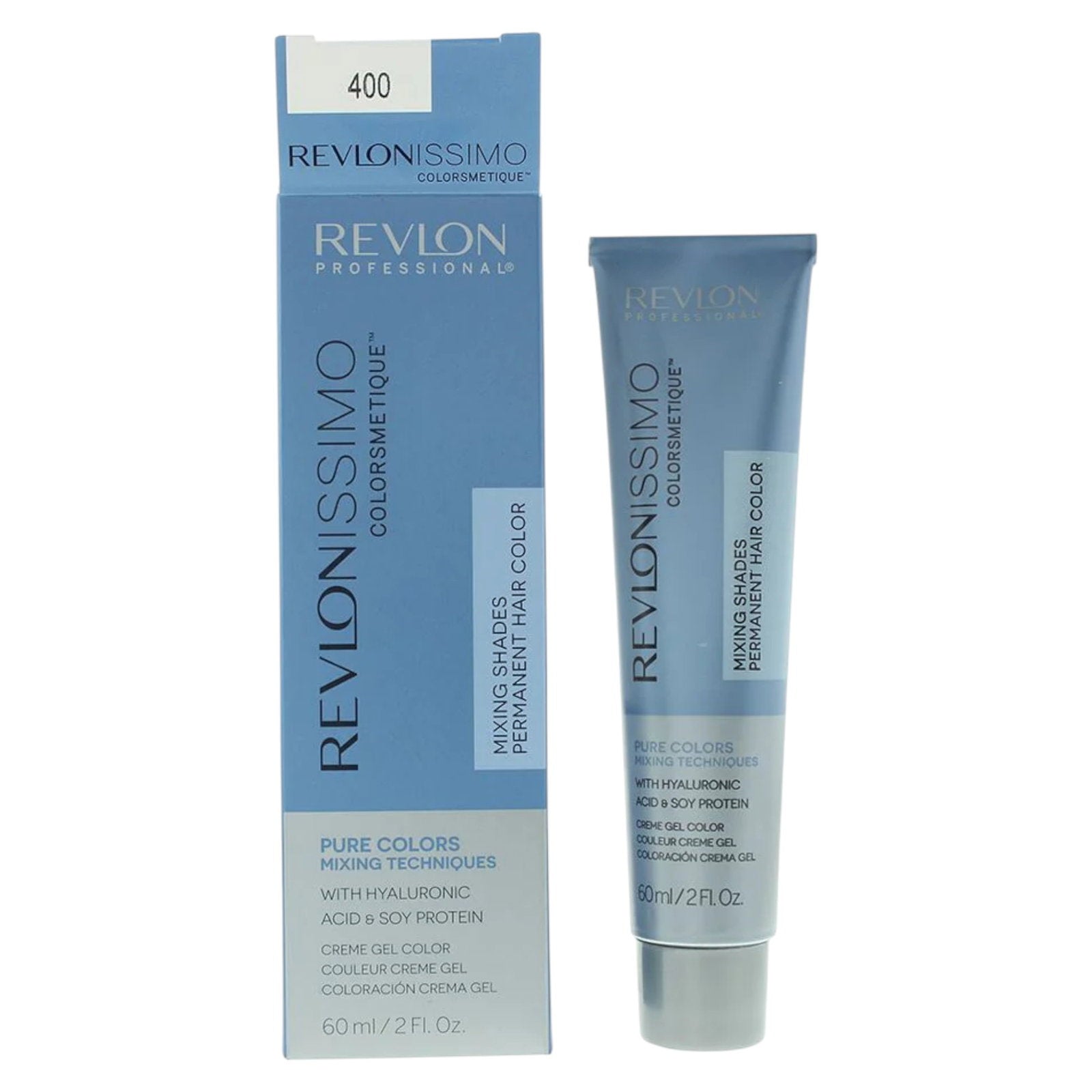 Revlon, Revlonissimo Colorsmetique, Hyaluronic Acid, Hair Colouring Pigment, 400 Orange, 60 ml