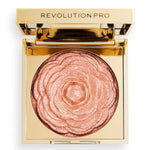 Revolution Pro, Pro Lustre, Illuminating, Blush Highlighter Compact, Rose Gold, 1 Shade, 9 g