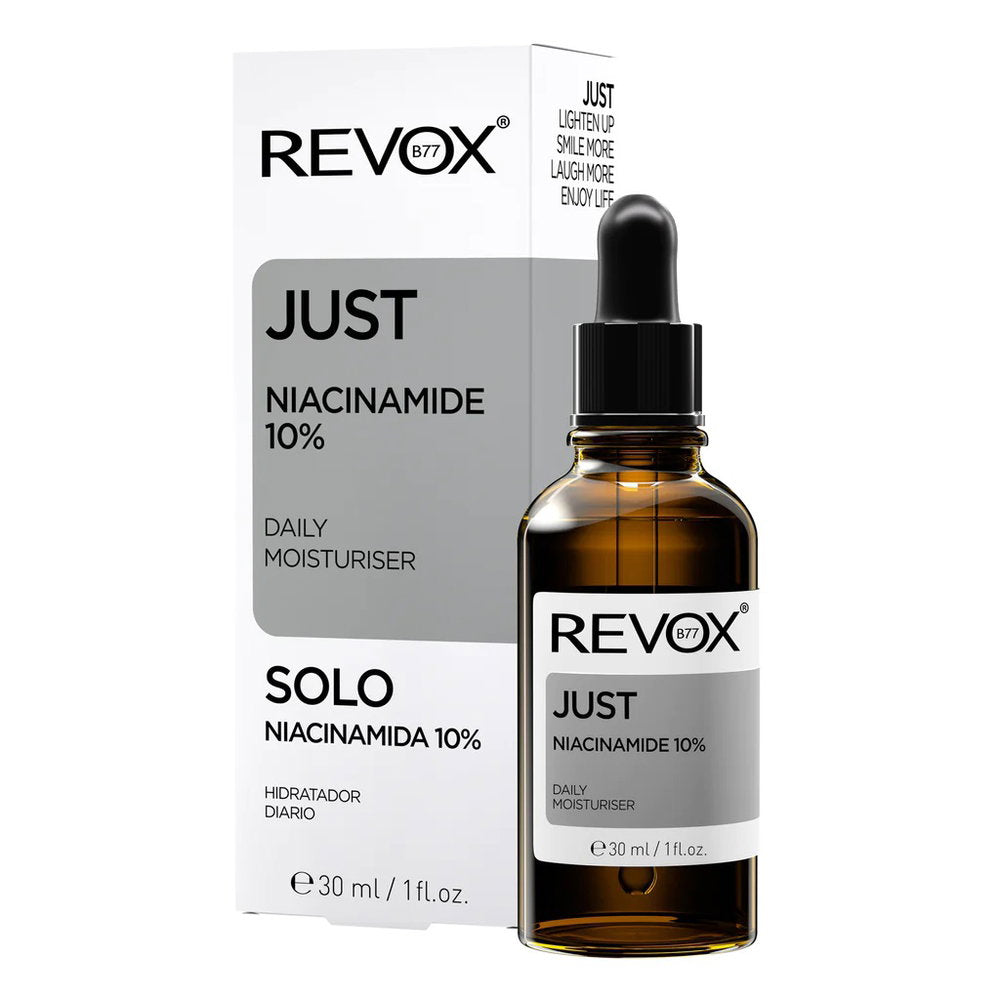Revox B77, Just, Niacinamide 10 %, Moisturizing, Daily, Serum, For Face, 30 ml