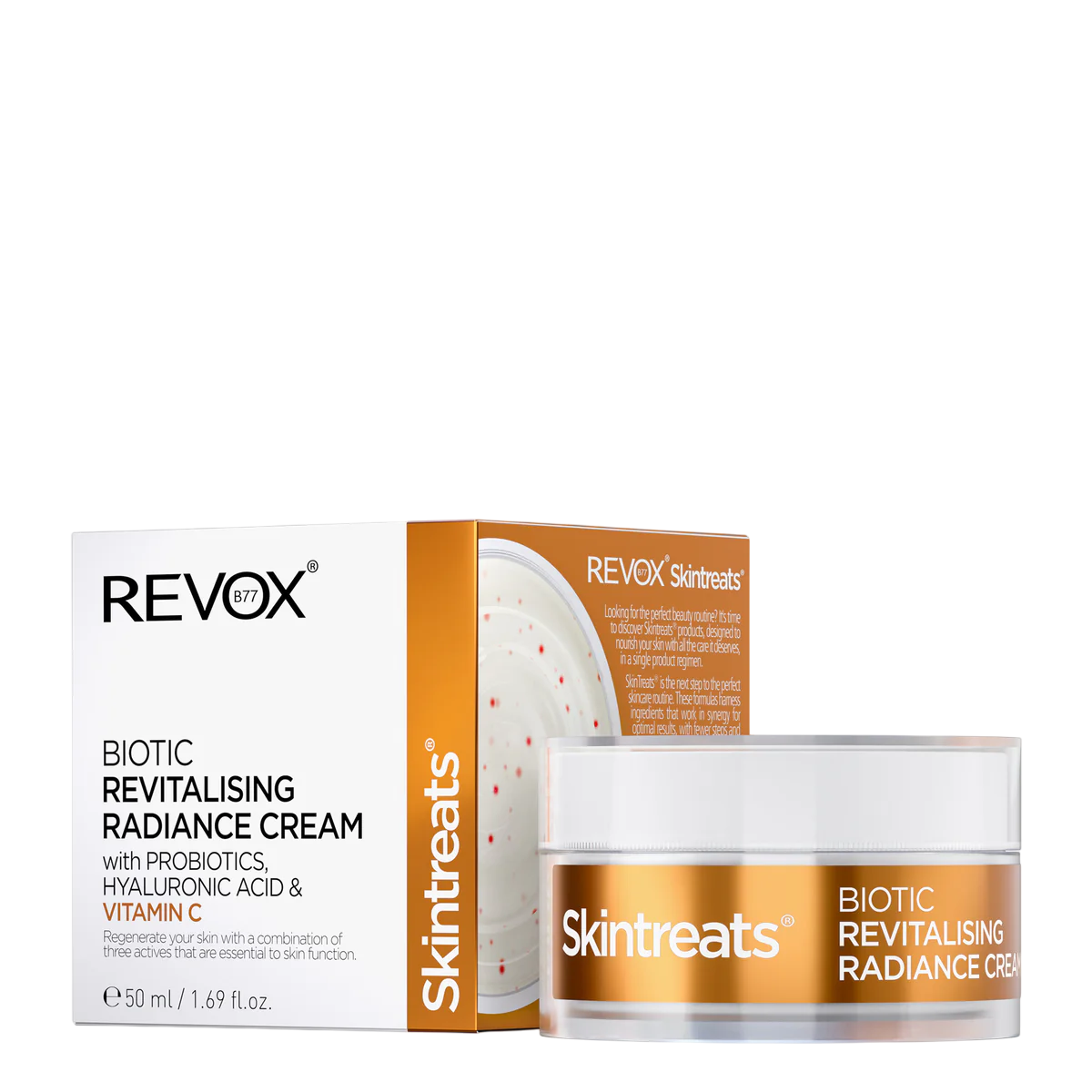 Revox B77, Skintreats Biotic, Revitalising, Cream, For Face, 50 ml