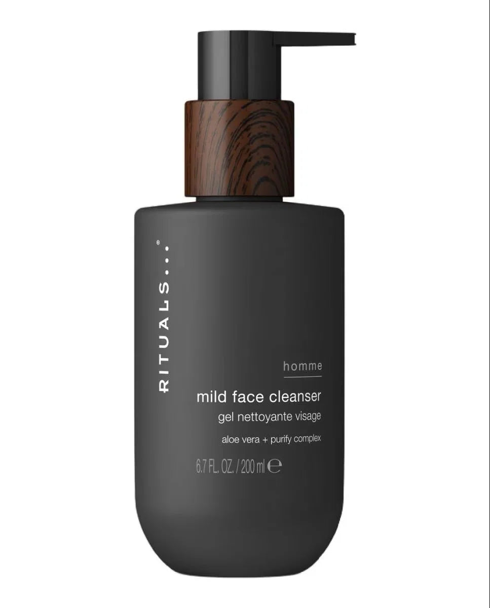 Rituals Homme Mild Face Cleanser Aloe Vera + Purify Complex 200 ml