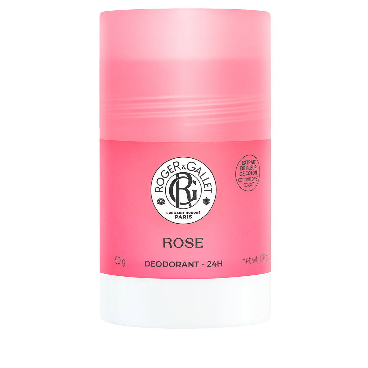Roger & Gallet, Rose, 24h Protection, Deodorant Stick, For Women, 50 g