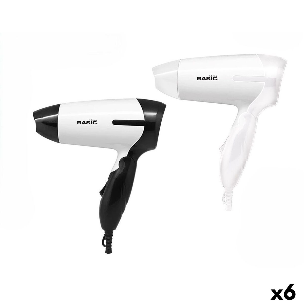 Foldable Hair Dryer Basic Home 1000 W product packaging