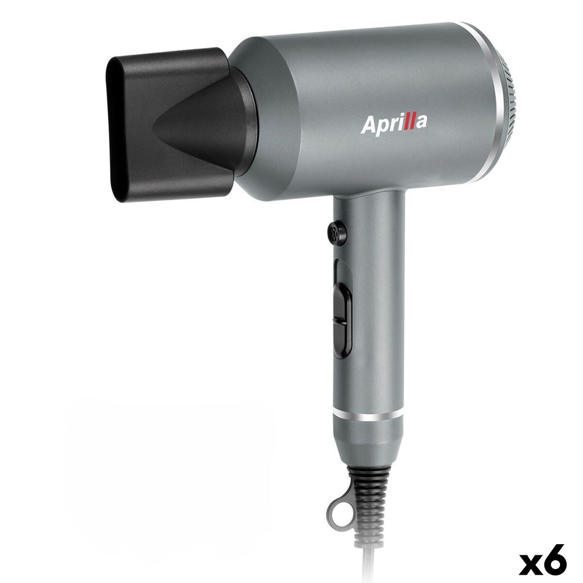 Hairdryer Aprilla Grey 1600 W (6 Units) product packaging