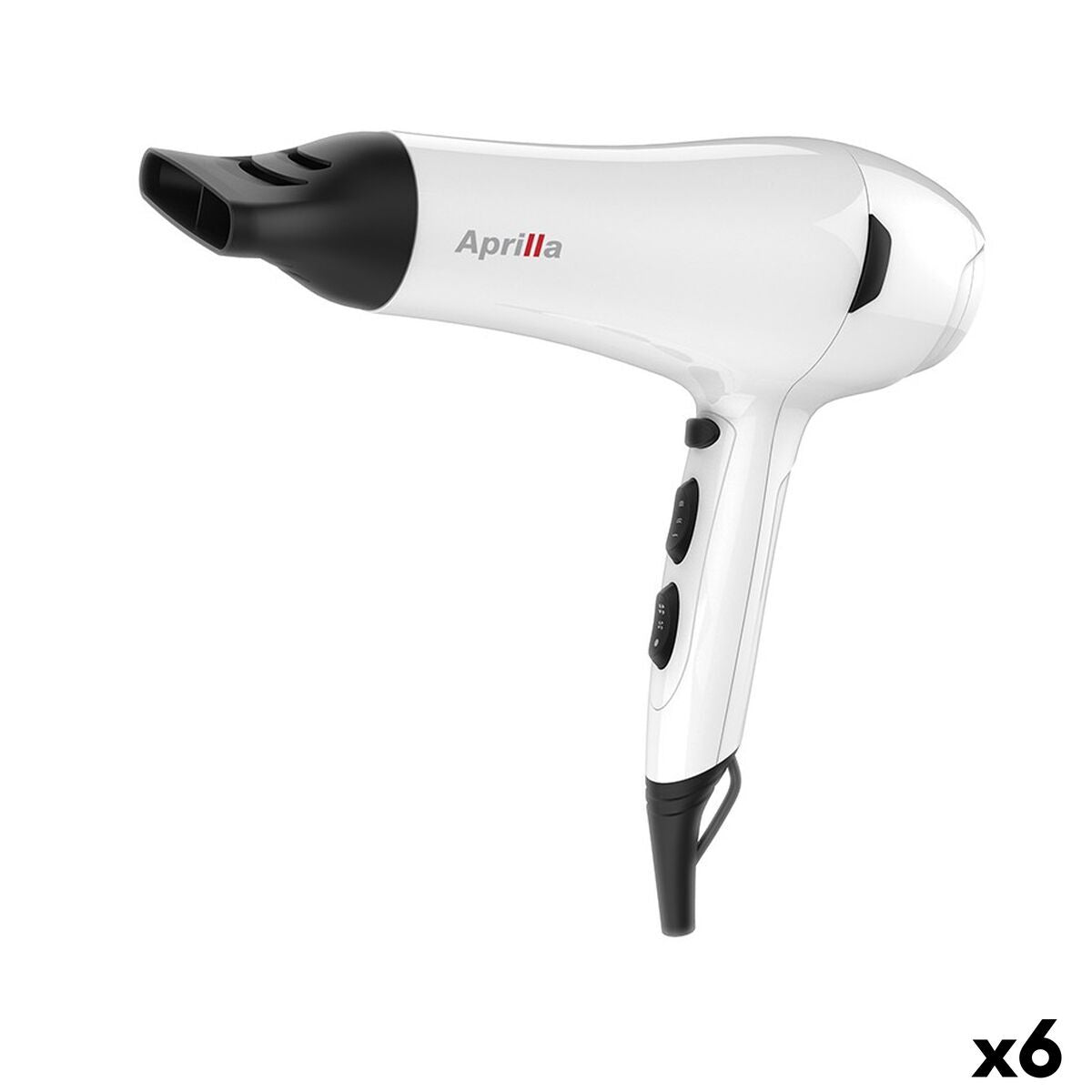 Hairdryer Aprilla White 2000 W (6 Units) product packaging