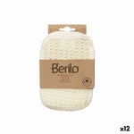 Exfoliating Mitt Berilo White Beige (12 Units) product packaging