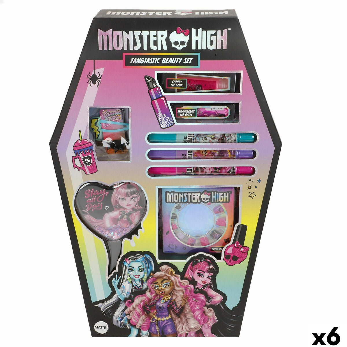 Beauty Kit Monster High (6 Units) product packaging