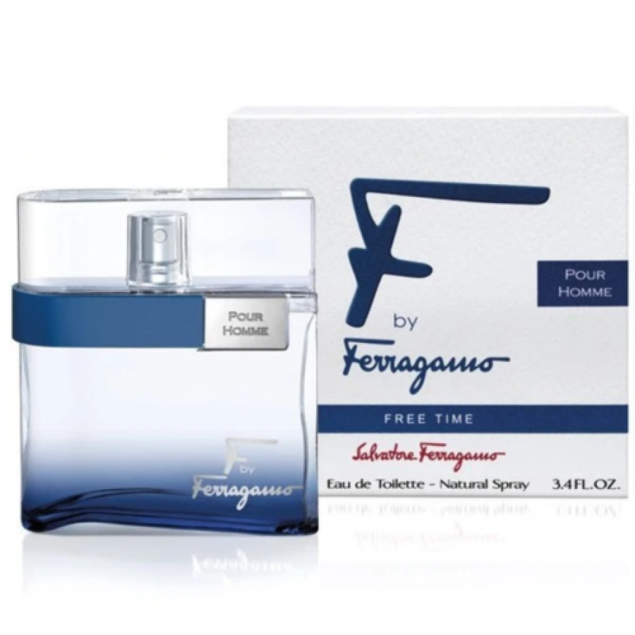 Salvatore Ferragamo, F By Ferragamo Free Time, Eau De Toilette, For Men, 100 ml