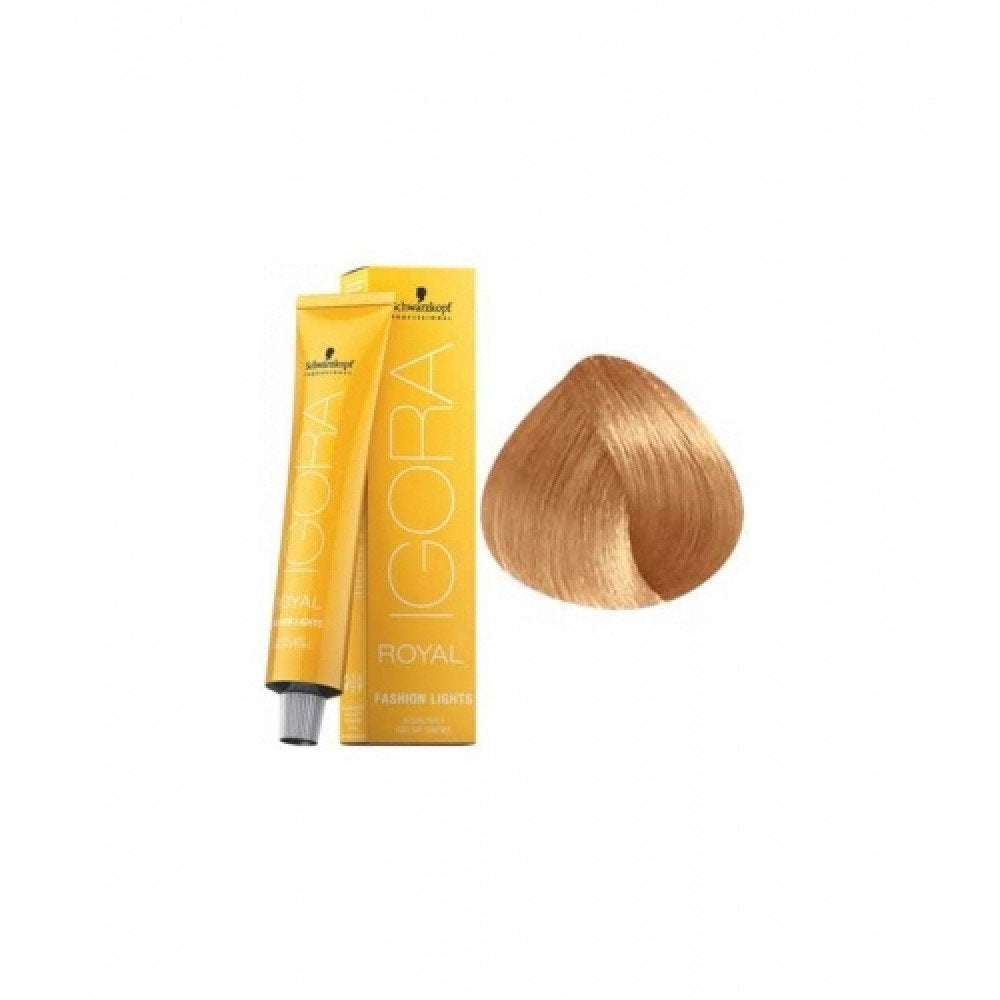 Schwarzkopf Professional, Igora Royal, Permanent Hair Dye, L-57 Golden Copper, 60 ml