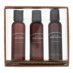 Set Archipelago: Boticario De Havana, Hair Shampoo, Gentle Cleansing, 53 ml + Boticario De Havana, Detoxifying, Body Wash, Body, 53 ml + Boticario De Havana, Hydrating, Body Lotion, 53 ml