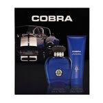 Set Carroll Shelby: Blue Cobra, Eau De Toilette, For Men, 100 ml + Blue Cobra, Shower Gel & Shampoo 2-In-1, 150 ml