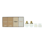 Set Chloe: Chloe, Eau De Parfum, For Women, 5 ml *Miniature + Rose Tangerine, Eau De Toilette, For Women, 5 ml *Miniature + Nomade, Eau De Parfum, For Women, 5 ml *Miniature + Nomade, Eau De Toilette, For Women, 5 ml *Miniature