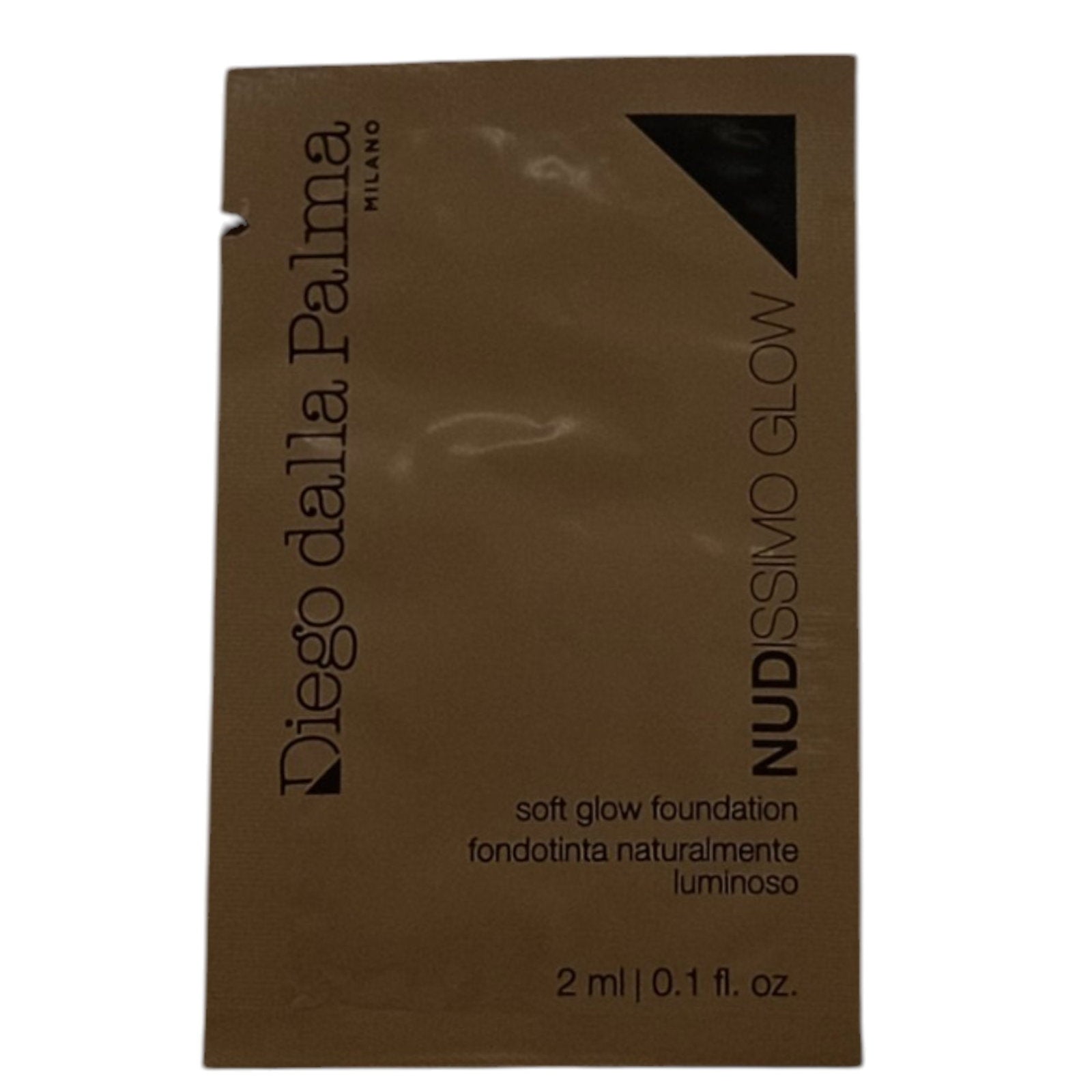 Set, Diego Dalla Palma, Nudissimo - Glow, Peach & Magnolia Extract, Light Coverage, Liquid Foundation, 253W, Beige Chiaro, 12 pcs, 2 ml *Sample