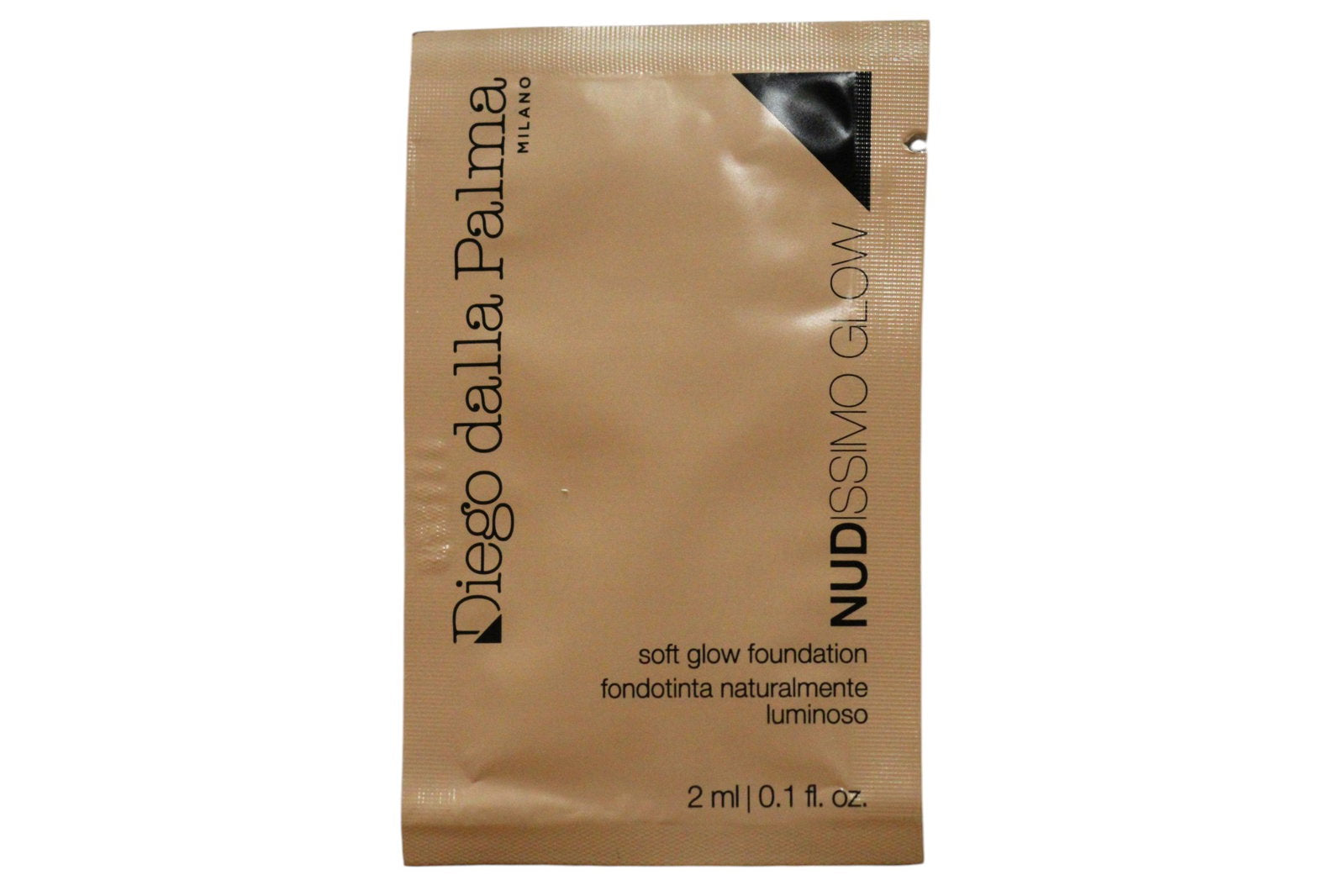 Set, Diego Dalla Palma, Nudissimo - Glow, Peach & Magnolia Extract, Light Coverage, Liquid Foundation, 255W, Beige Tenero, 12 pcs, 2 ml *Sample