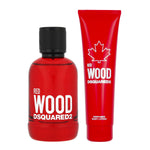 Set Dsquared 2: Red Wood, Eau De Toilette, For Women, 100 ml + Red Wood, Body Lotion, 150 ml