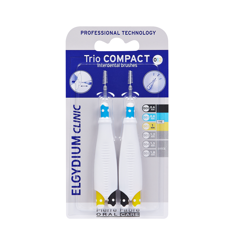 Set Duo, Elgydium, Interdental Brush, 2 pcs