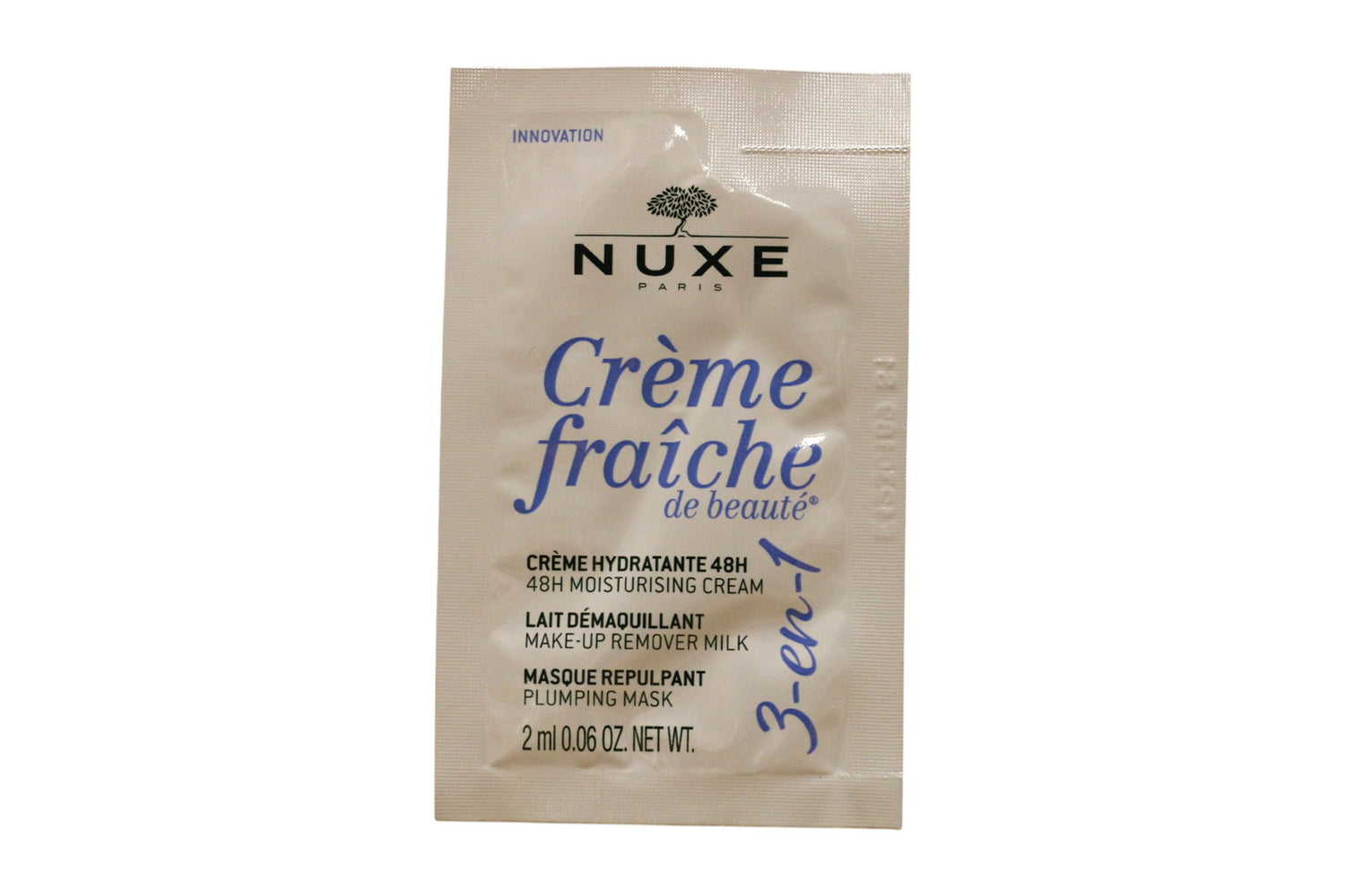 Set Duo, Nuxe, Creme Fraiche de Beaute, Hydrating 48H, Cream, For Face, 2 pcs, 12 ml *Sample