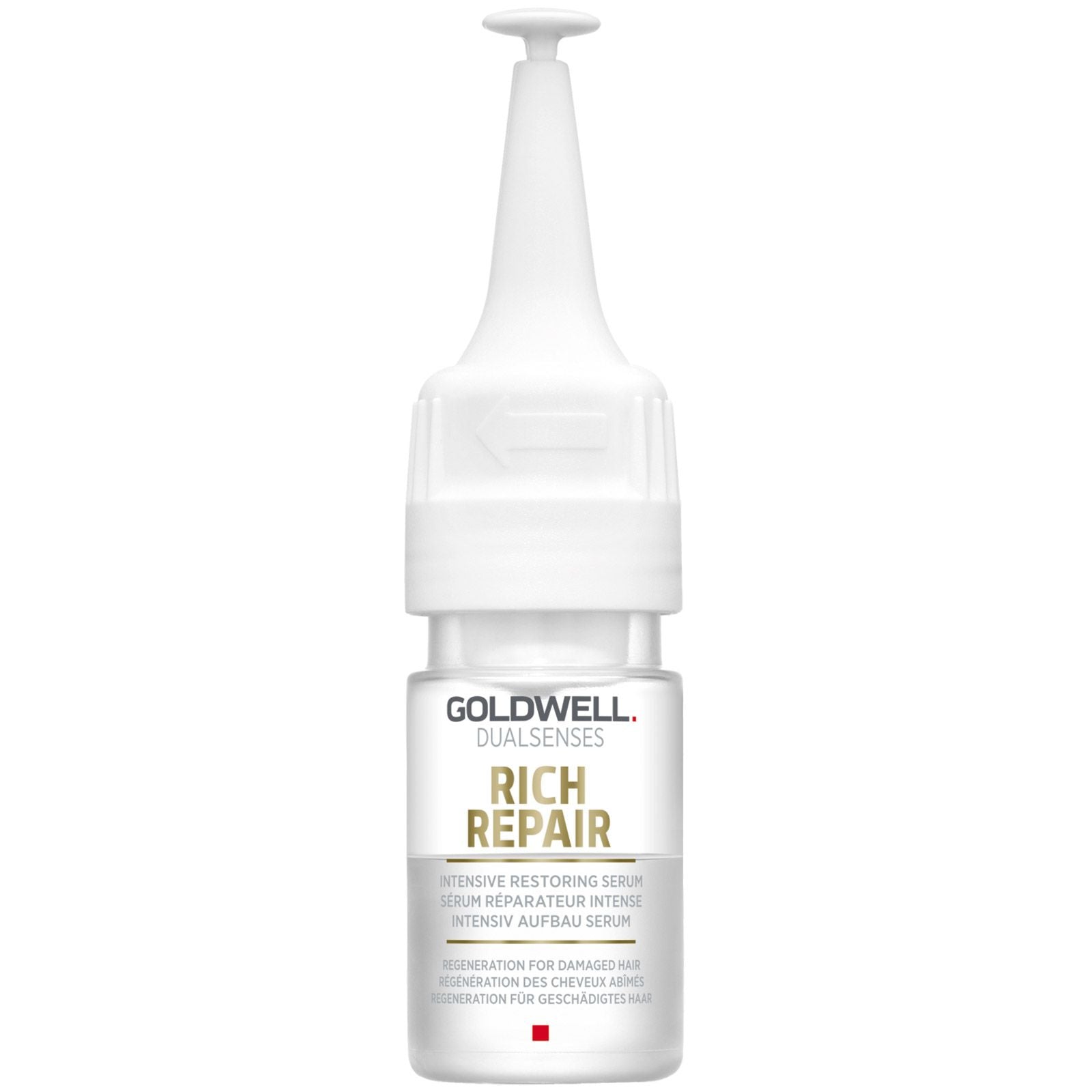 Set, Goldwell, Dualsenses Rich Repair, Repairing, Ampoules Treatment Serum, For Hair, For Women, 12 pcs, 18 ml
