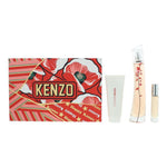 Set Kenzo: Flower Ikebana Sakura, Eau De Parfum, For Women, 75 ml + Flower Ikebana Sakura, Eau De Parfum, For Women, 10 ml + Flower Ikebana Sakura, Hydrating, Body Lotion, 75 ml
