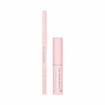Set Kylie Cosmetics: Kybrow, Defined, Eyebrow Cream Pencil & Brush 2-In-1, 005, Dark Brown, 0.09 g + By Kylie, Define, Eyebrow Gel, Translucent, 5 ml