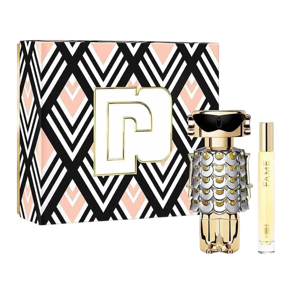 Set Paco Rabanne: Fame, Eau De Parfum, For Women, 80 ml + Fame, Eau De Parfum, For Women, 10 ml