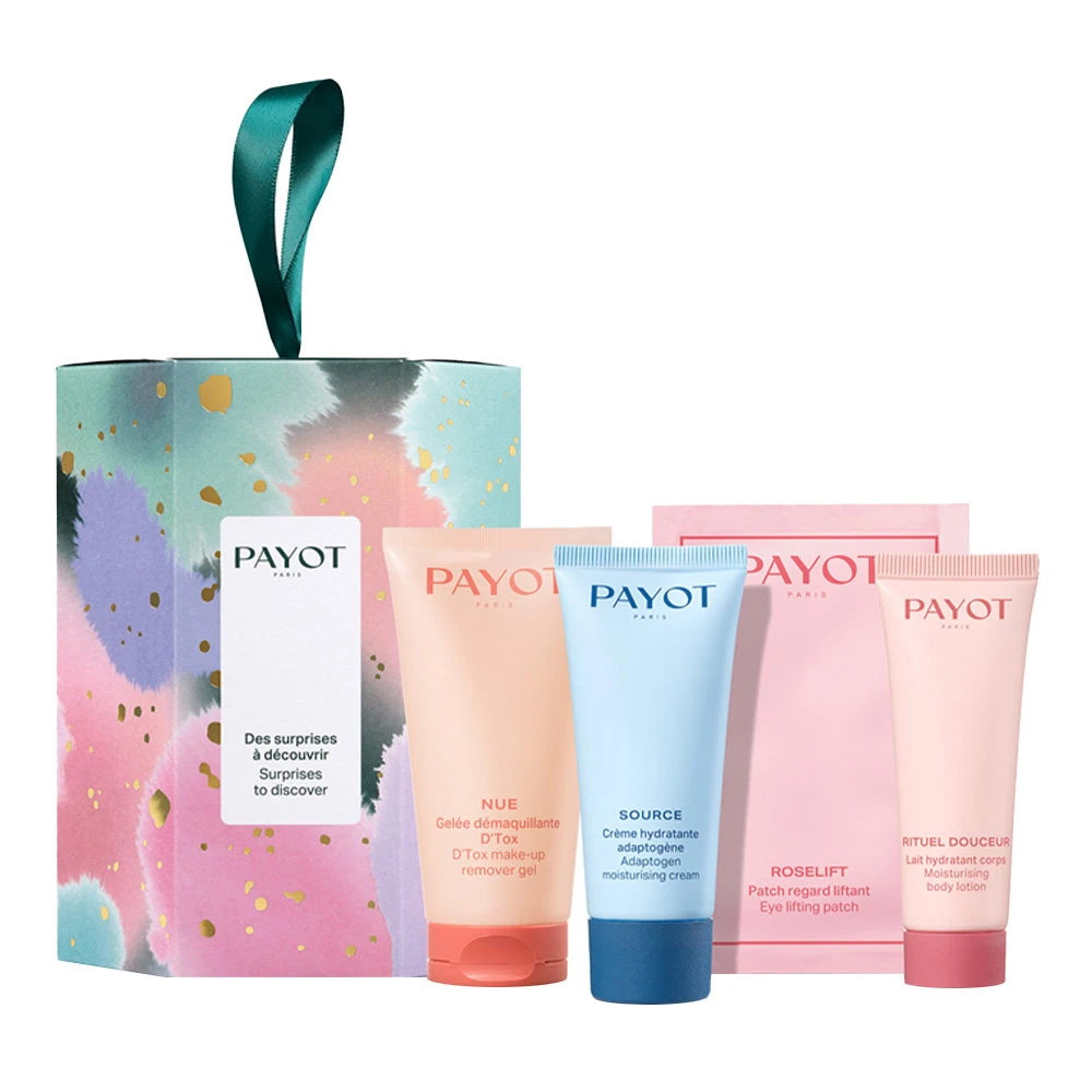 Payot Travel Routine Set - 4-Piece Skincare Kit (50 ml + 30 ml + 25 ml + 2 g)