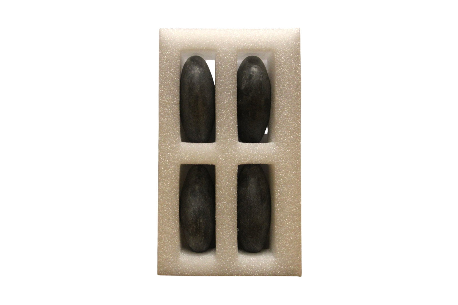 Set, Payot, Pro Box, Dark Gray, Relaxing, Body Massage Stone, 4 pcs