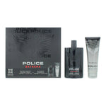 Set Police: Extreme, Eau De Toilette, For Men, 100 ml + Extreme, Shower Gel & Shampoo 2-In-1, 100 ml
