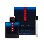 Set Prada: Luna Rossa Ocean, Eau De Toilette, For Men, 100 ml + Luna Rossa Ocean, Eau De Toilette, For Men, 10 ml