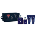 Set Ralph Lauren: Polo Blue, Eau De Toilette, For Men, 125 ml + Polo Blue, Eau De Toilette, For Men, 40 ml + Polo Blue, Shower Gel & Shampoo 2-In-1, 50 ml + Polo Blue, Moisturizing, After-Shave Balm, 50 ml